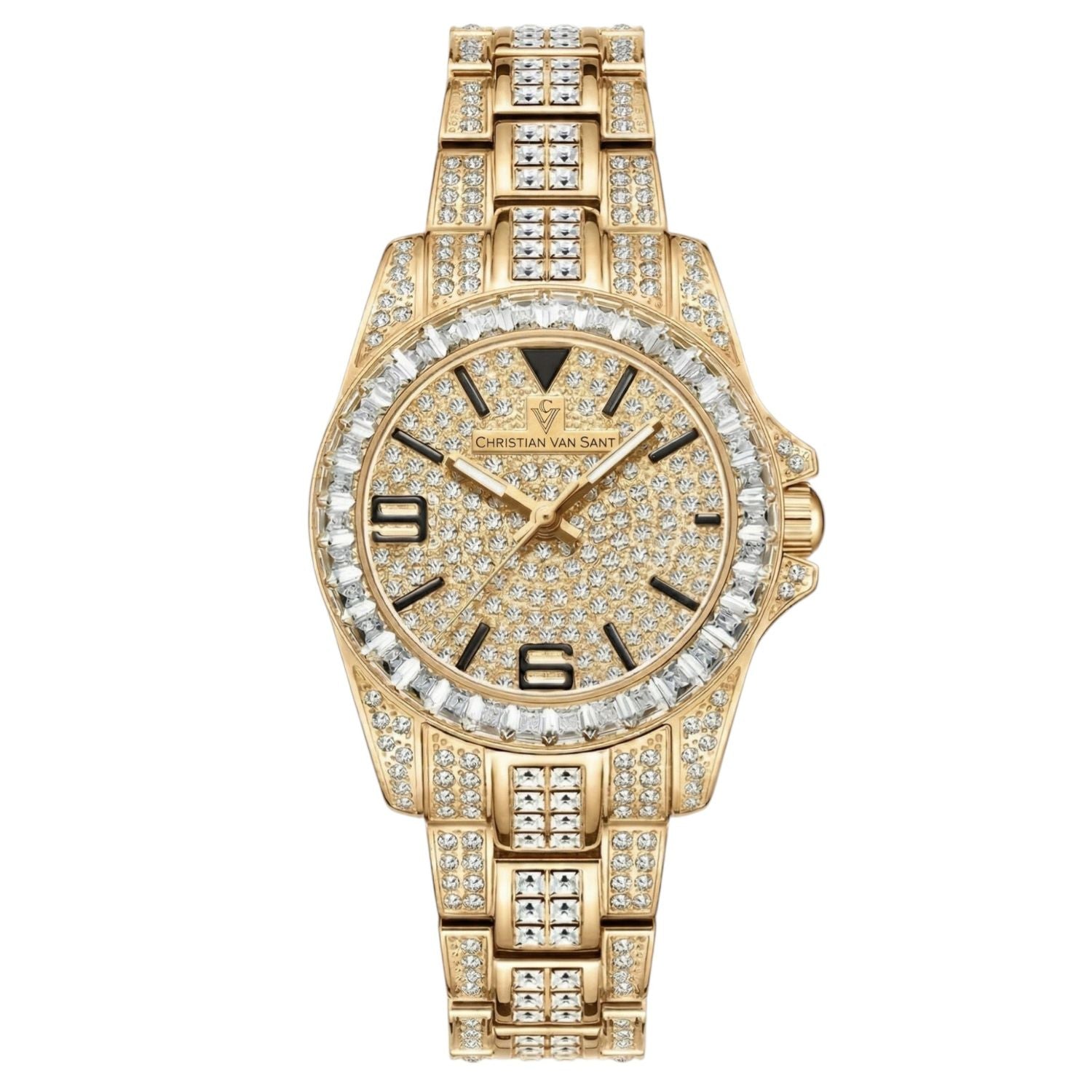 Christian Van Sant Women's Majestic Gold Dial Watch - CV9212