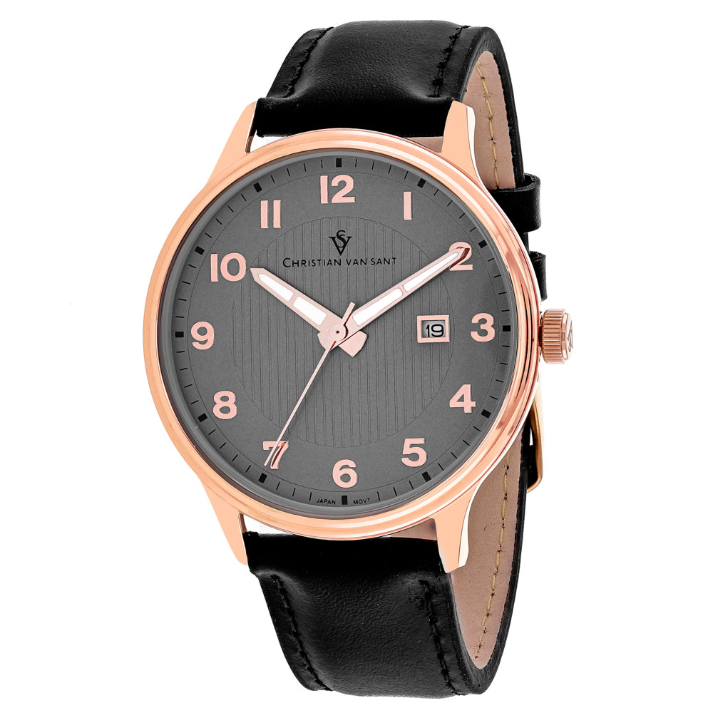 Christian Van Sant Men's Montero Grey Dial Watch - CV9810
